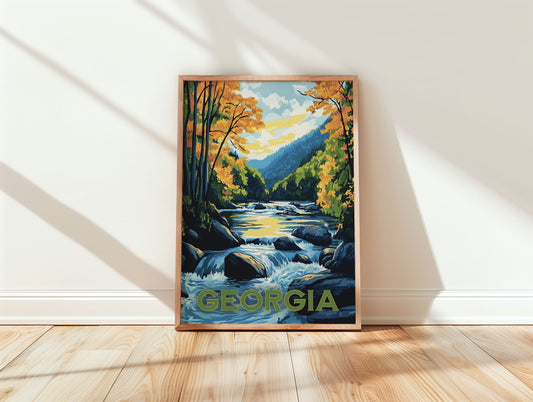 Georgia Travel Poster