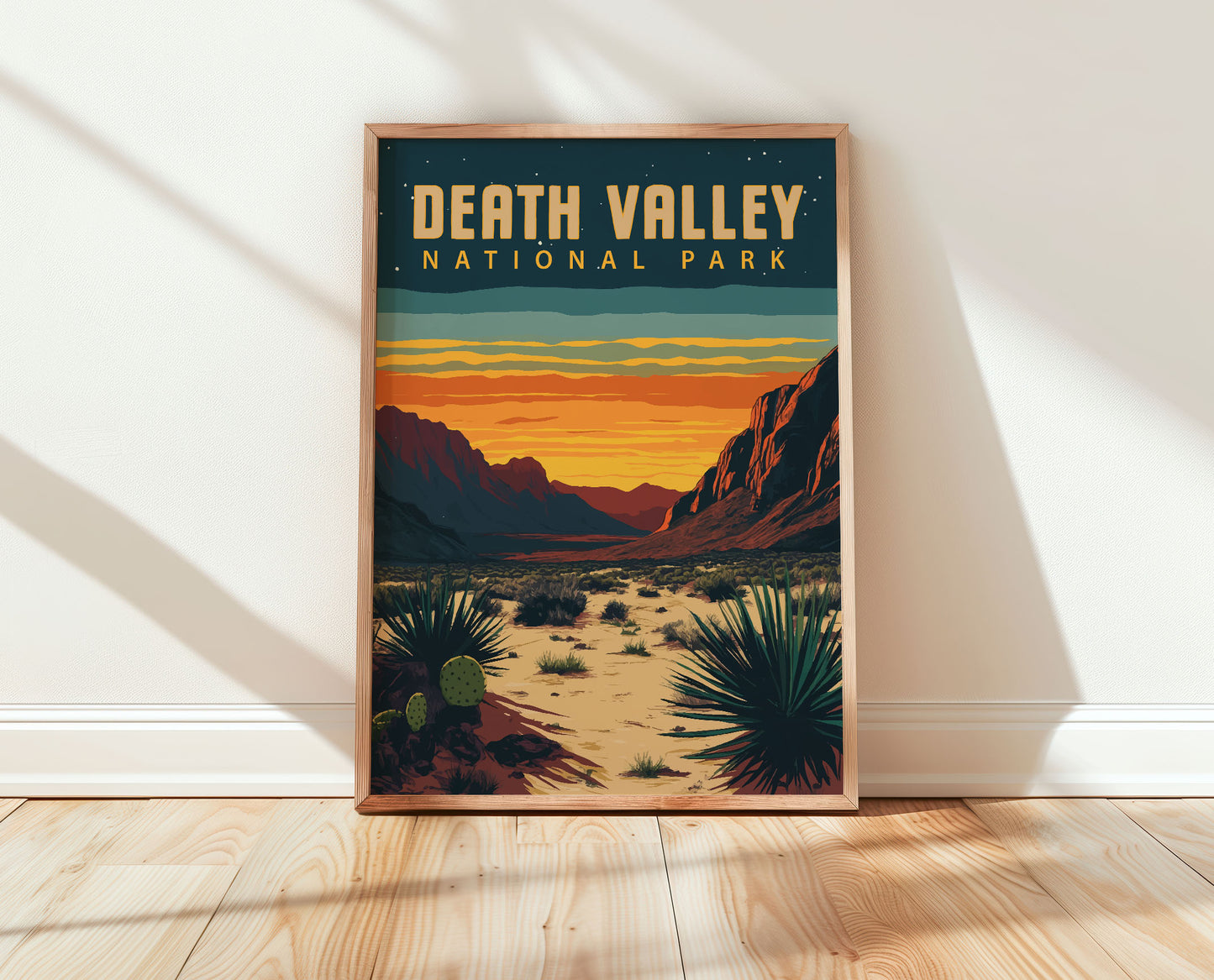 Death Valley National Park Travel Poster