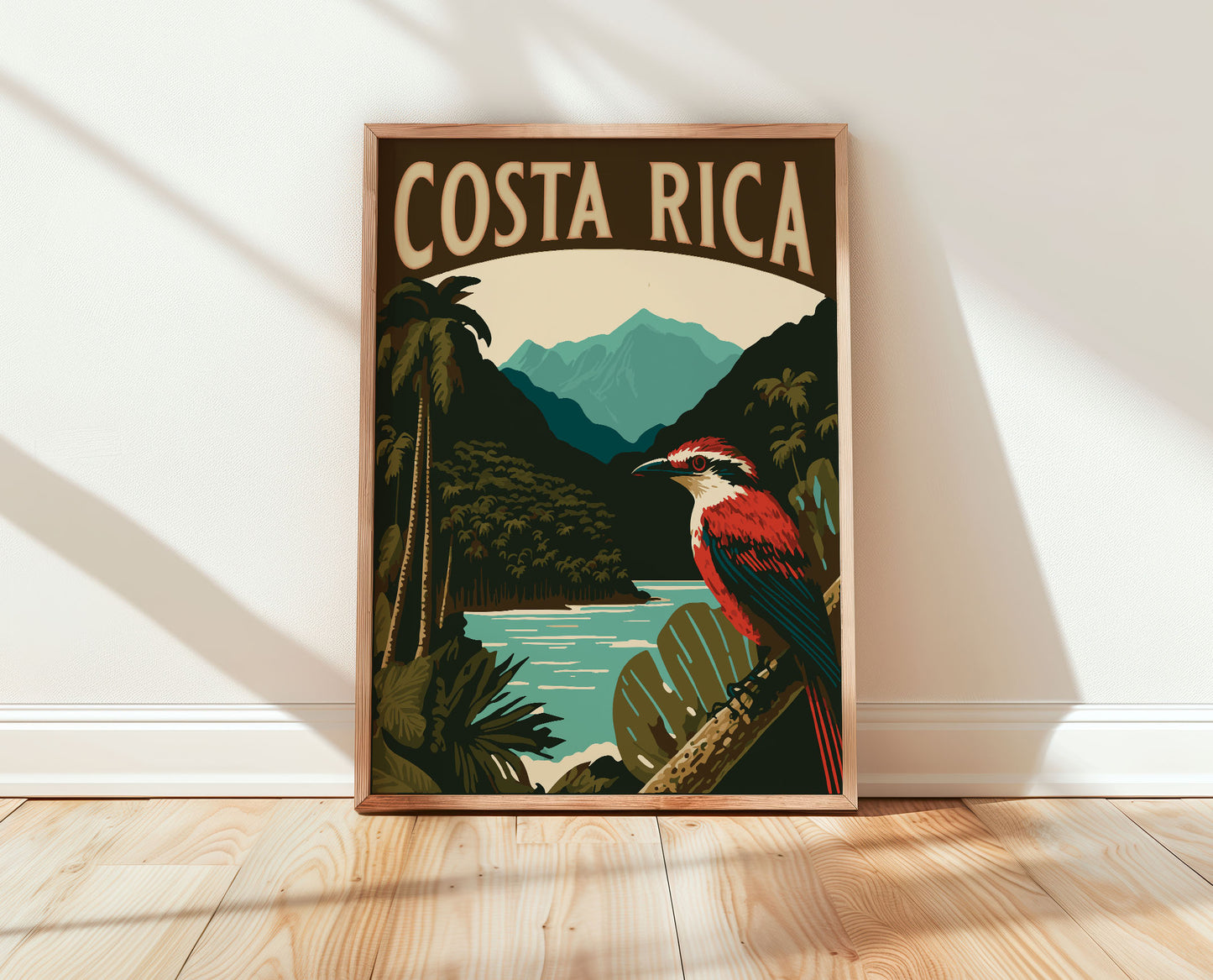 Costa Rica Travel Poster