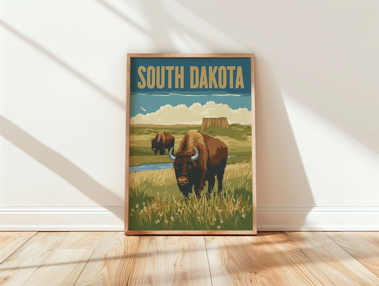 South Dakota Travel Poster