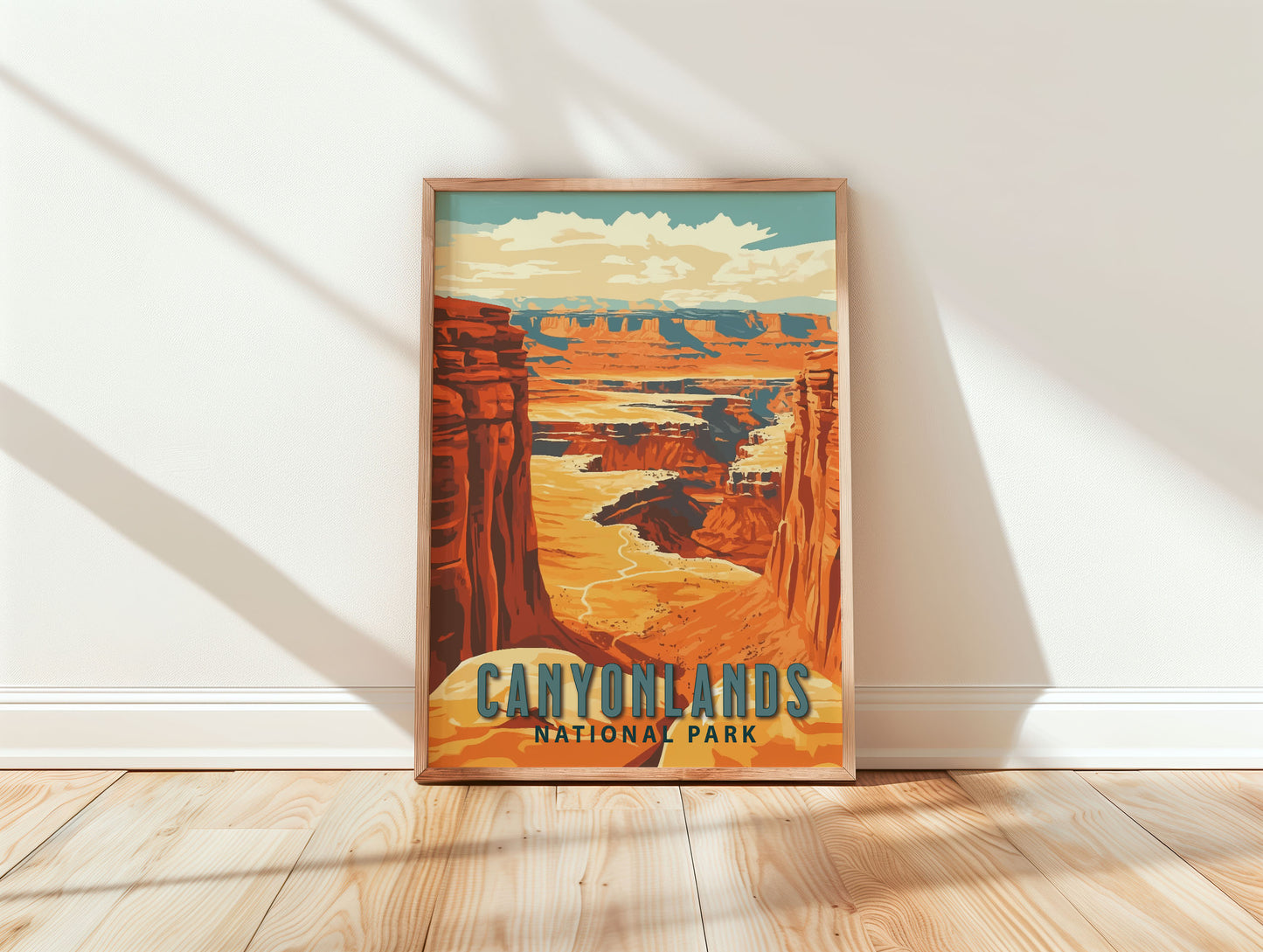 Canyonlands National Park Travel Poster