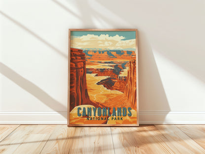 Canyonlands National Park Travel Poster