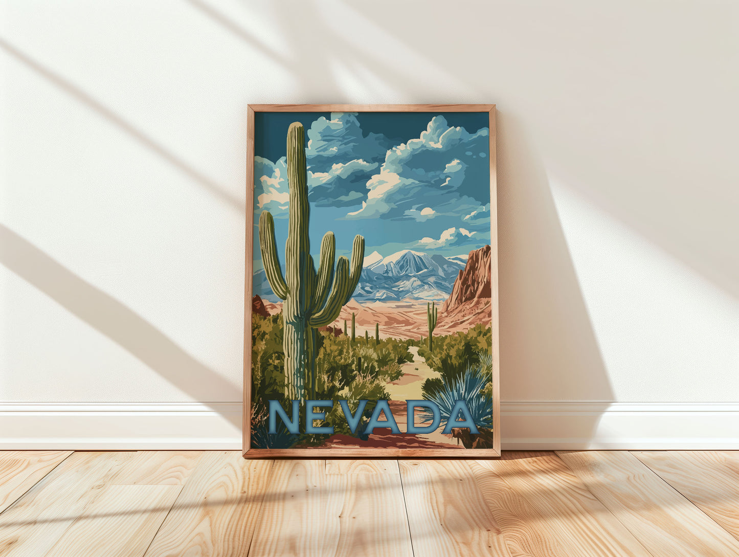 Nevada Travel Poster