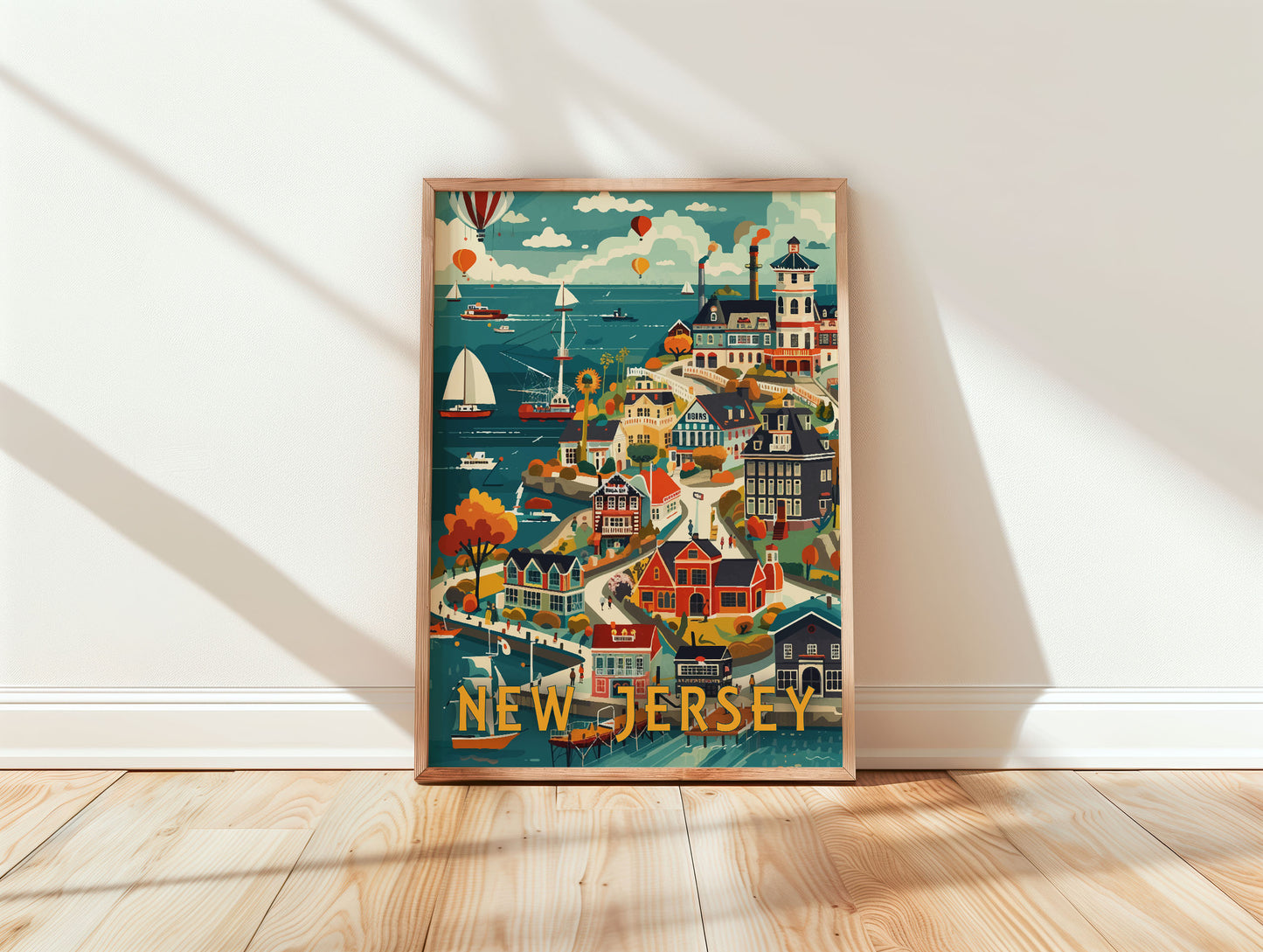 New Jersey Travel Poster