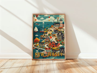 New Jersey Travel Poster