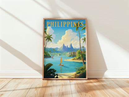 Philippines Travel Poster