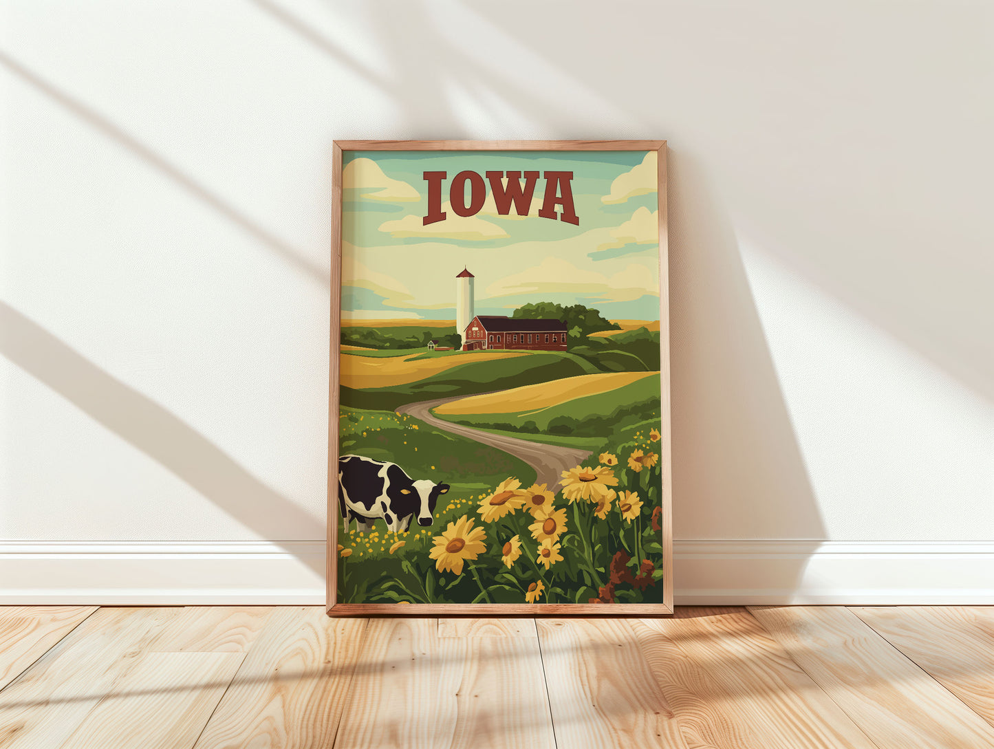 Iowa Travel Poster