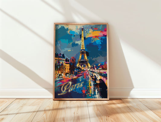 Paris Travel Poster