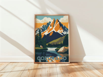Colorado Travel Poster