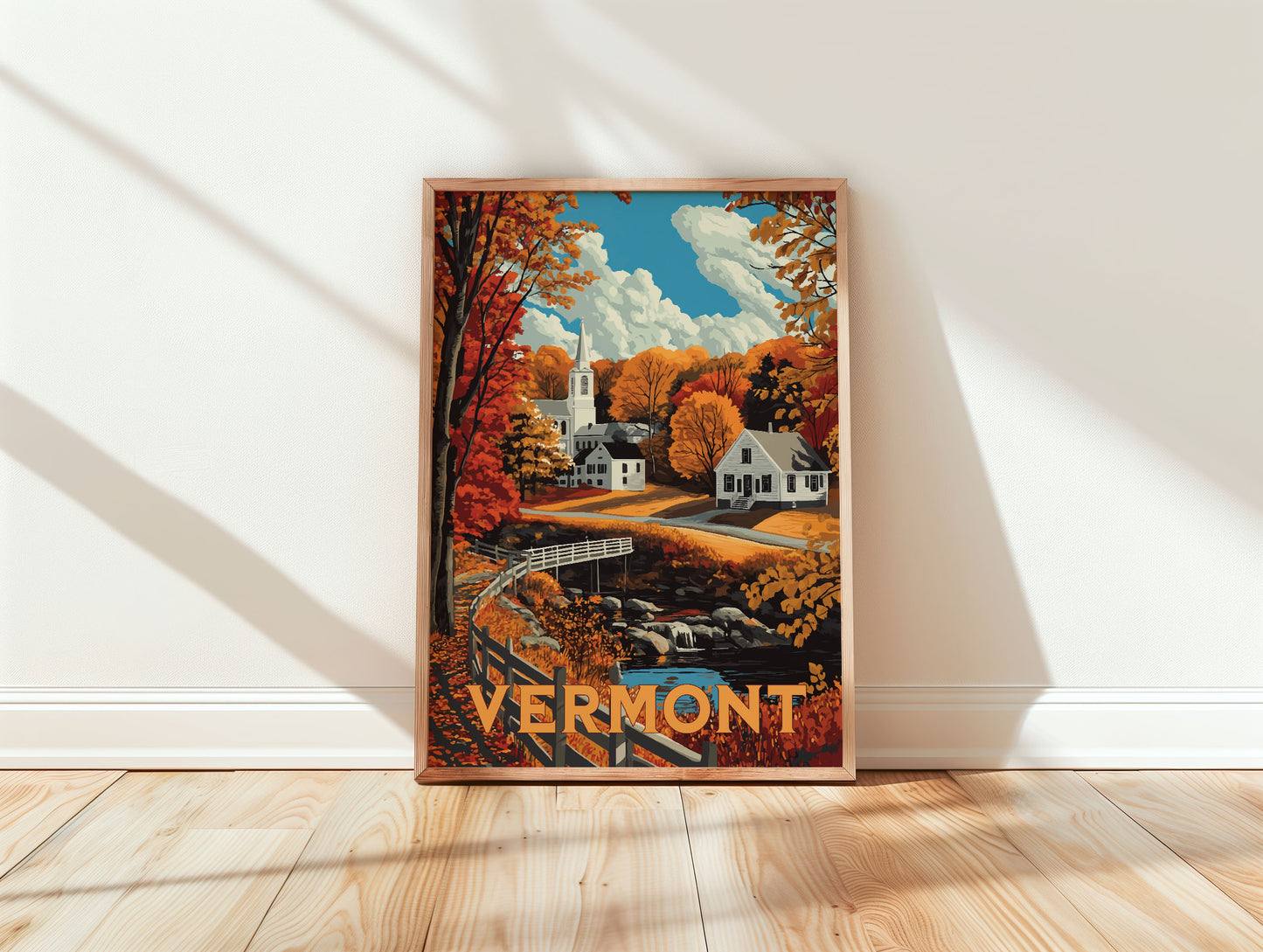 Vermont Travel Poster