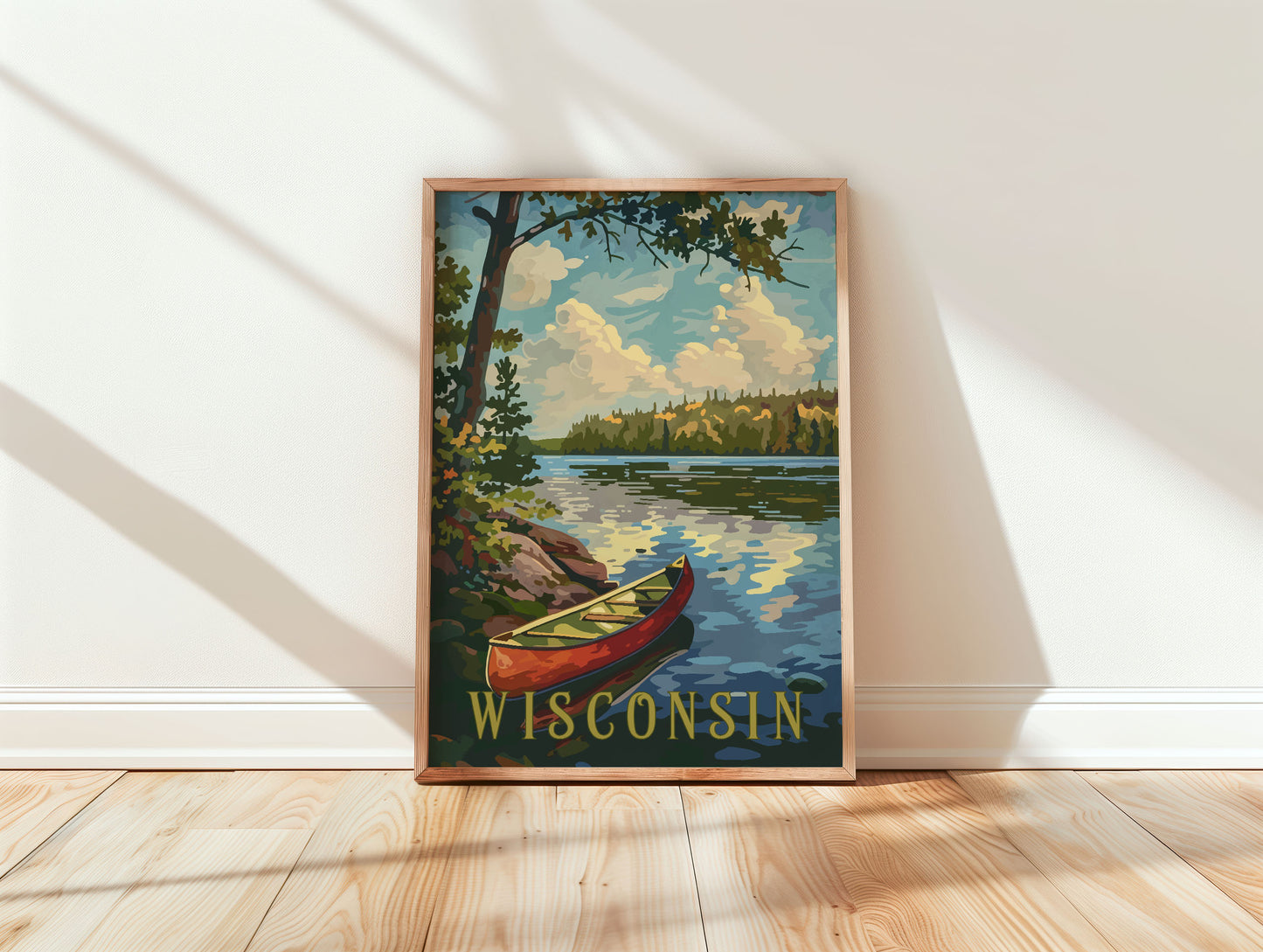 Wisconsin Travel Poster