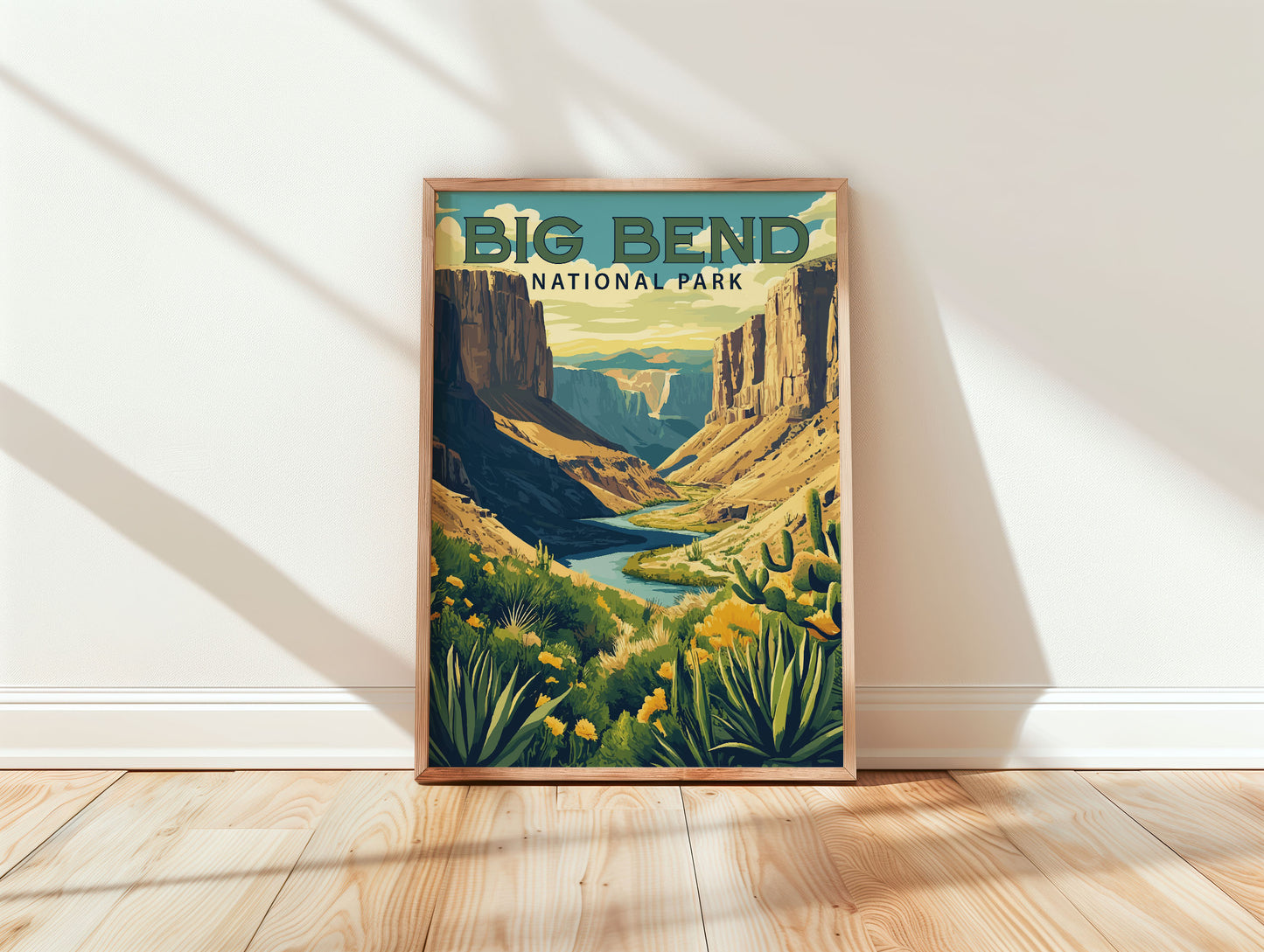 Big Bend National Park Travel Poster