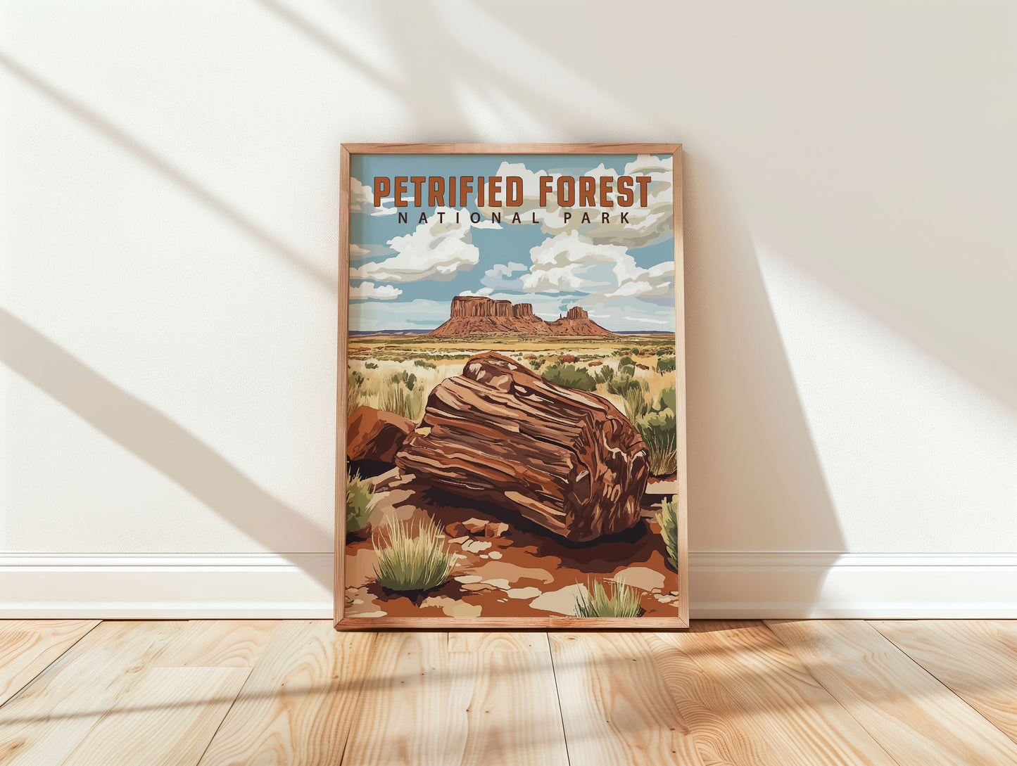 Petrified Forest National Park Travel Poster