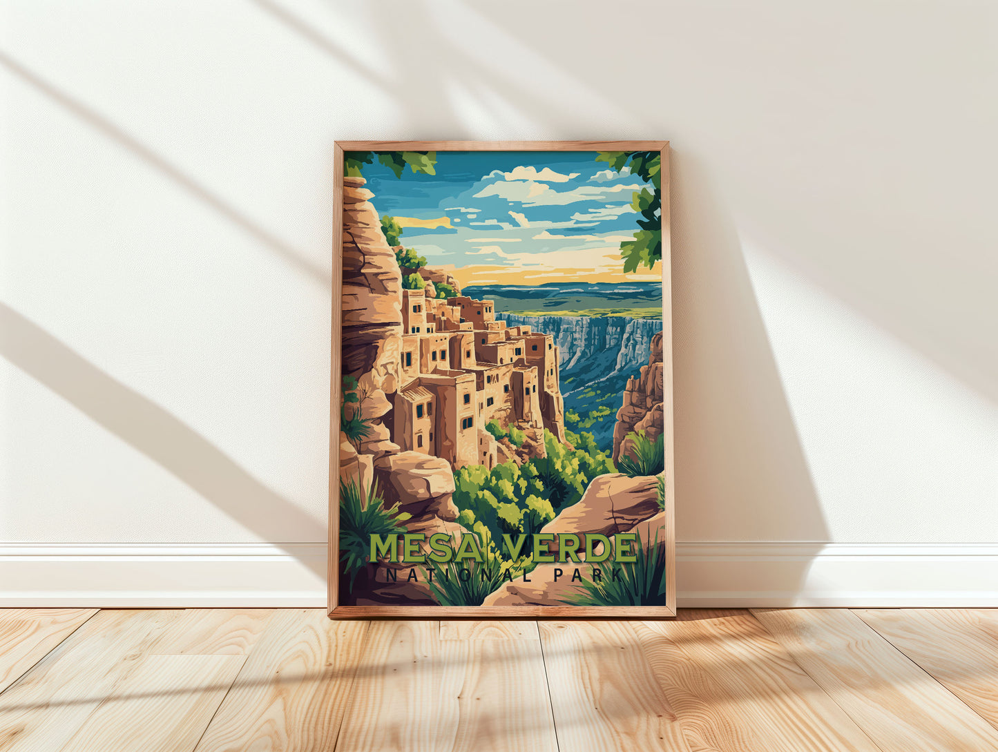 Mesa Verde National Park Travel Poster