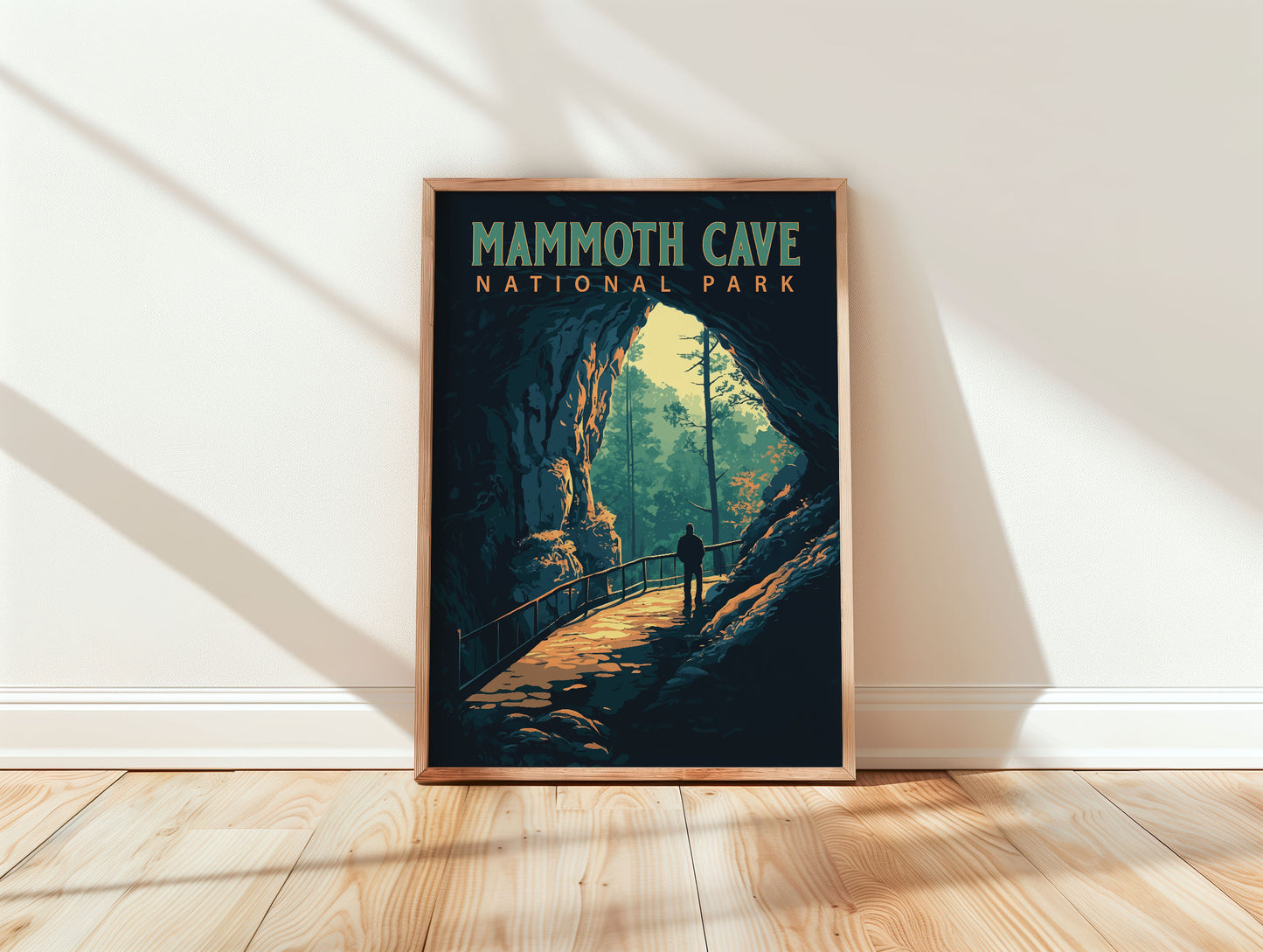 Mammoth Cave National Park Travel Poster
