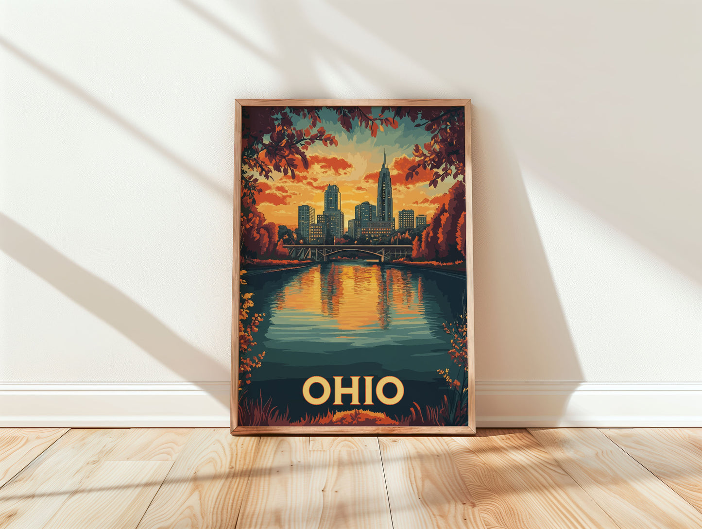 Ohio Travel Poster