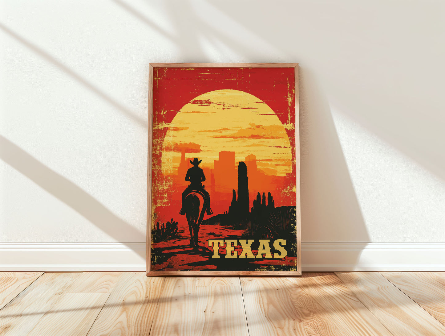 Texas Travel Poster