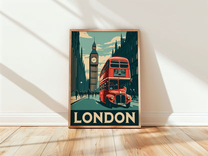 London Travel Poster
