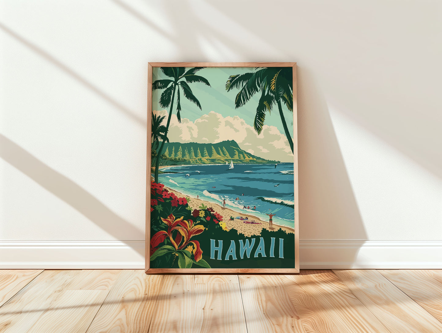Hawaii Travel Poster