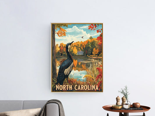 North Carolina Travel Poster