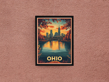 Ohio Travel Poster