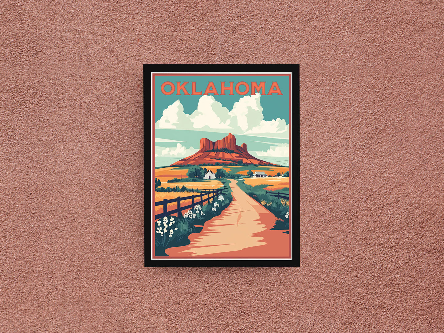 Oklahoma Travel Poster