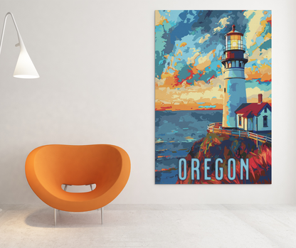 Oregon Travel Poster