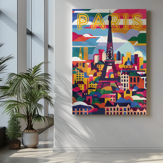 Paris Travel Poster