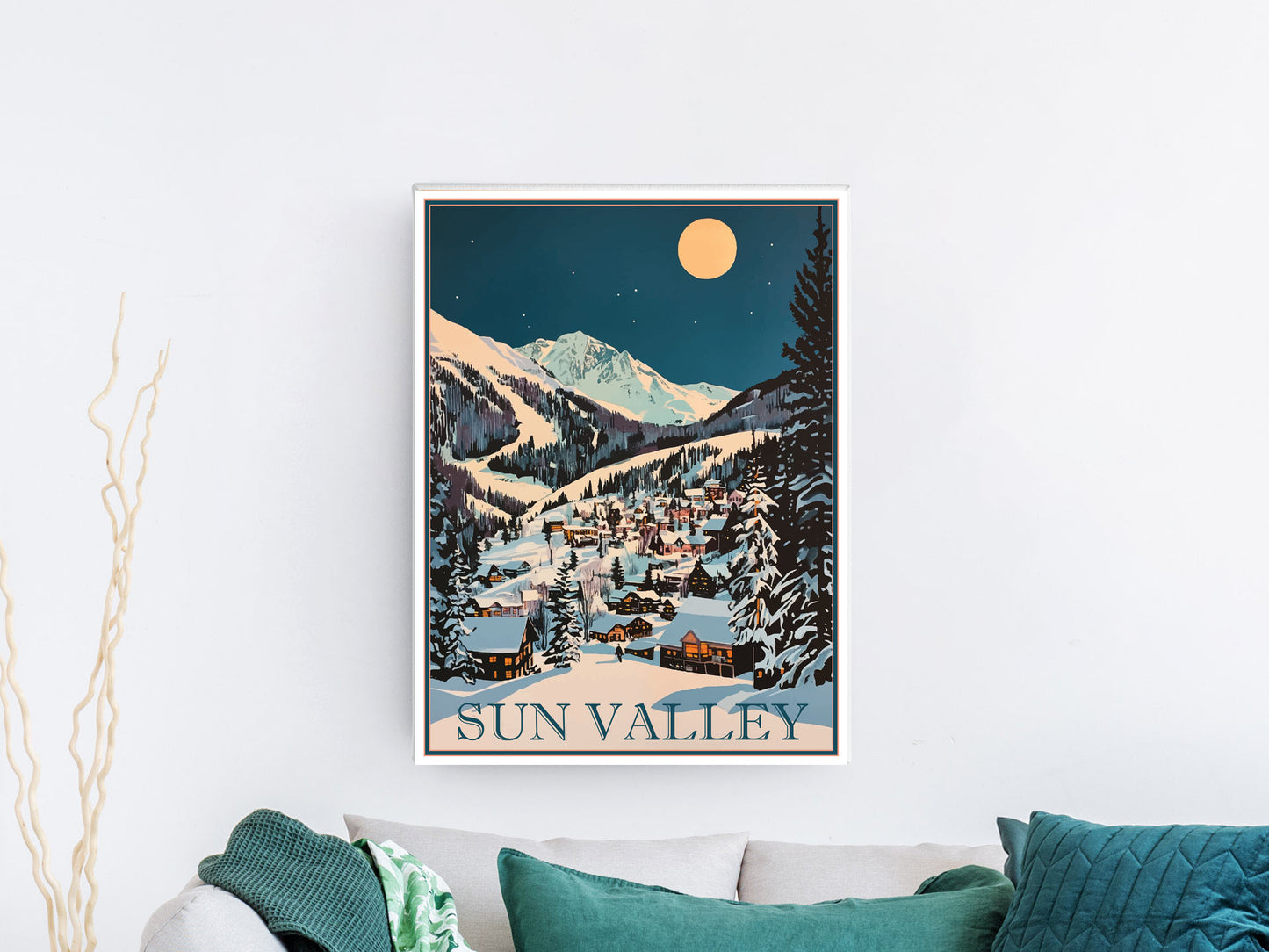 Sun Valley Travel Poster