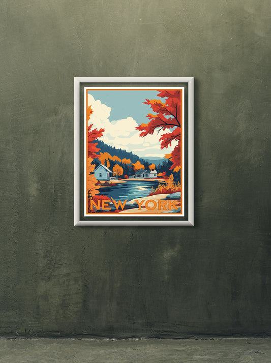 New York Travel Poster