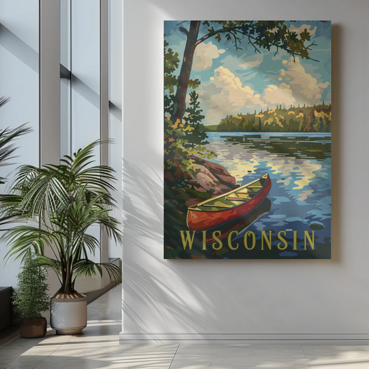Wisconsin Travel Poster